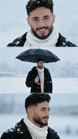 Winter photo set