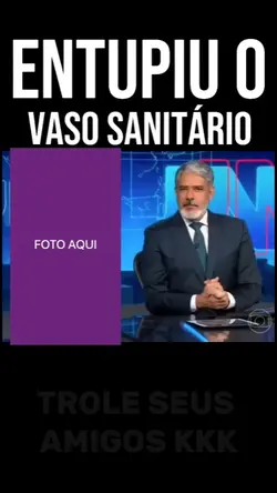 Entupiu o Sanitário