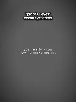 ocean eyes trend