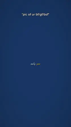 only you   