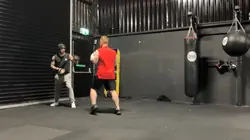 Boxing practice 