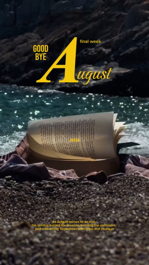 Selamat tinggal Agustus 