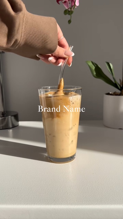 making a drink