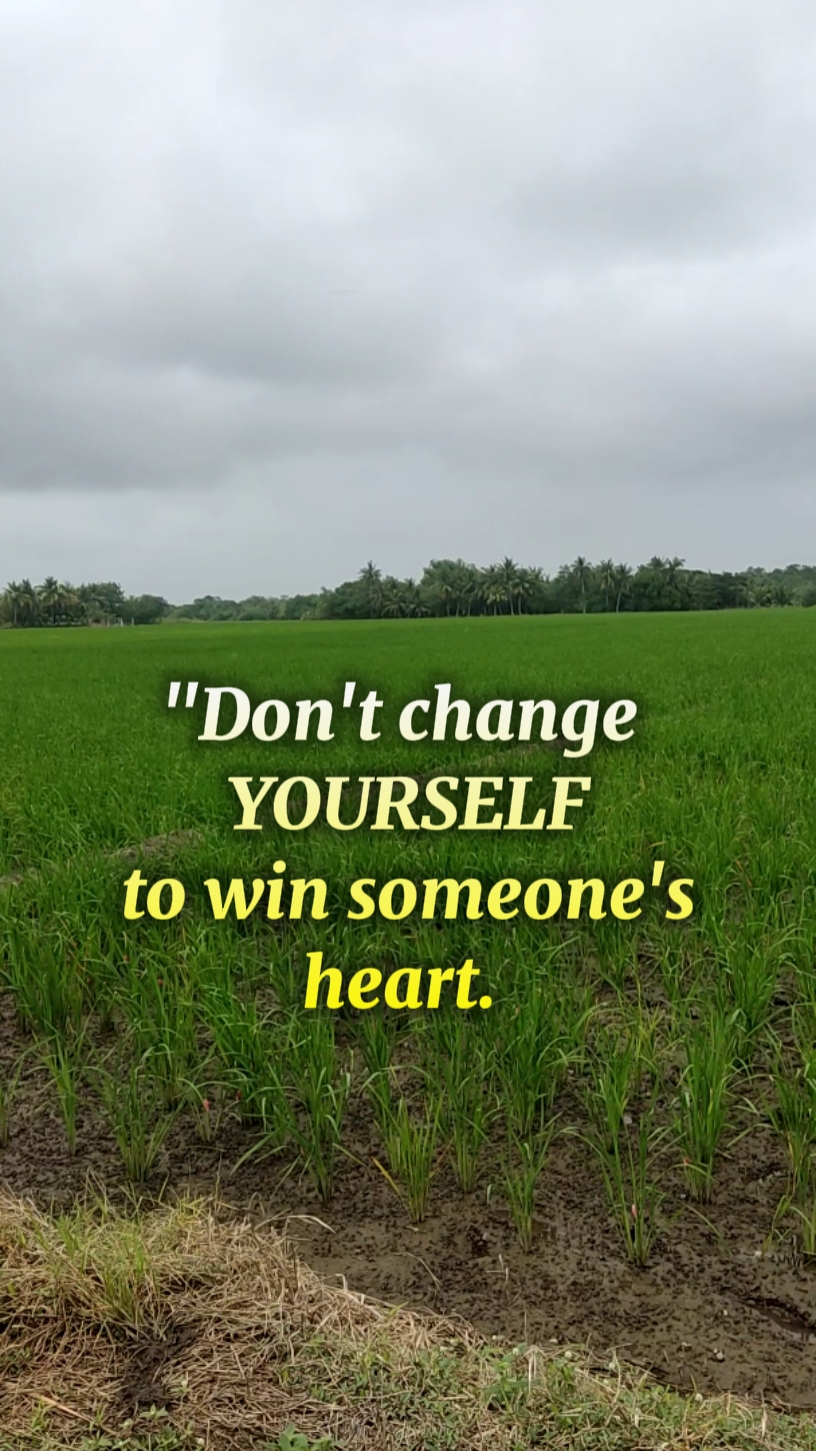 Be true to yourself