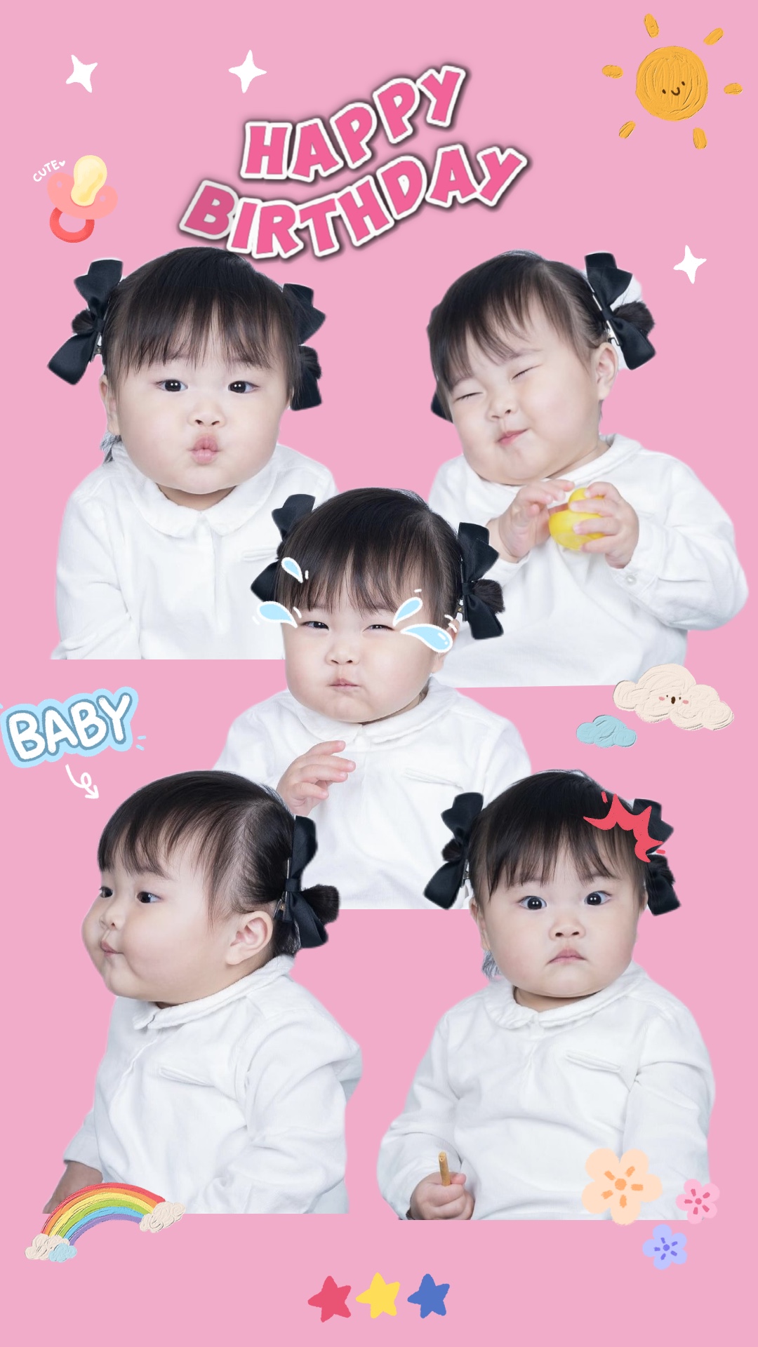 Sinh nhật em bé 5ảnh
