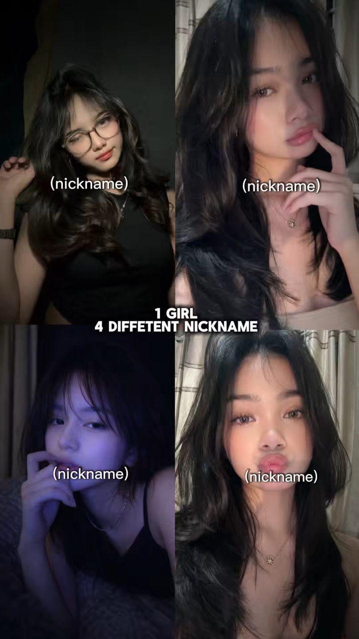 1 fille 4 def nicknam