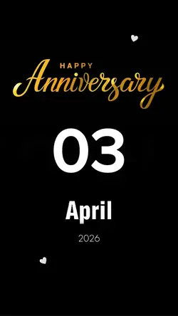 03 april anniversary