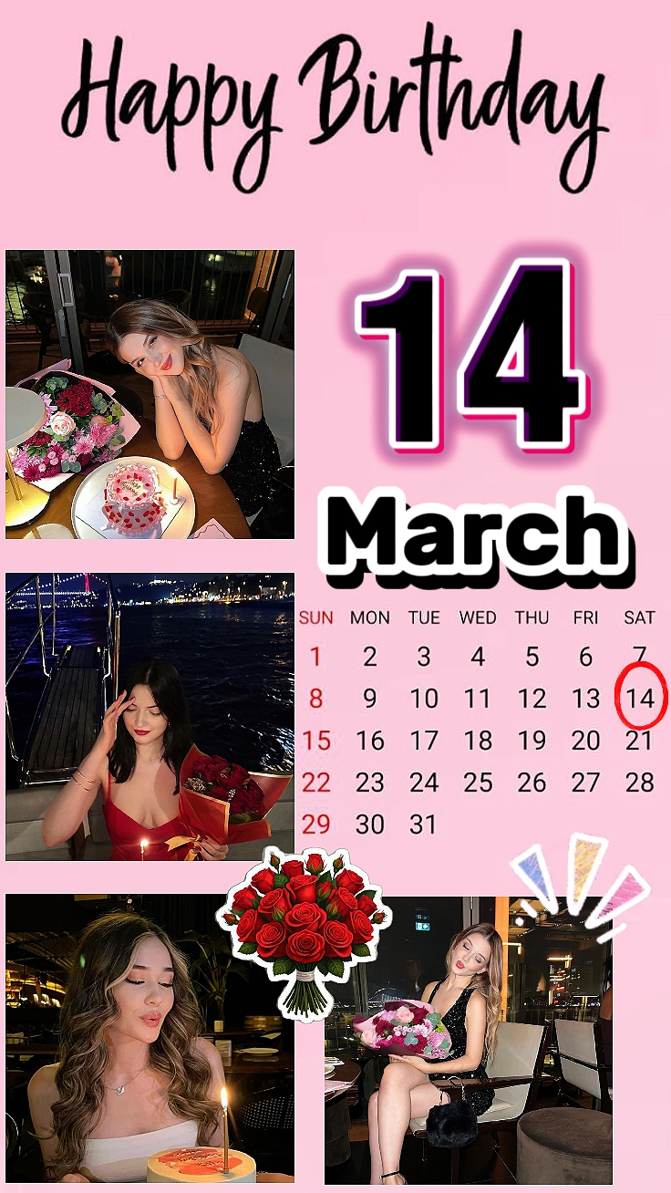 Anniversaire 14 mars 