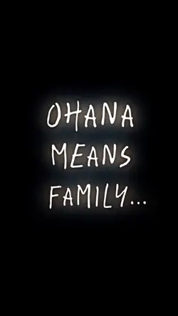 Ohana Means Family ❤️