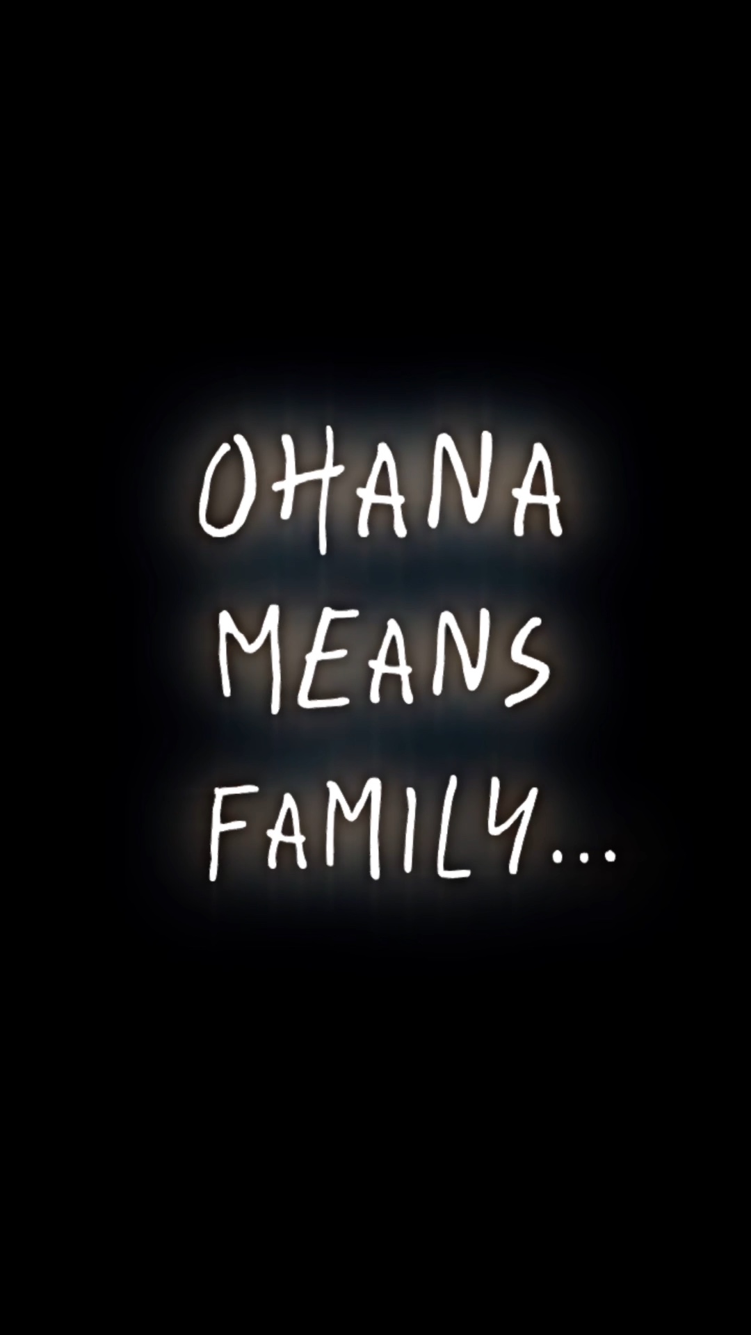 Ohana bedeutet Familie ❤️