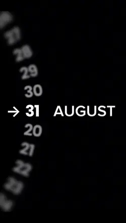 ANNIV 31 AUGUST 