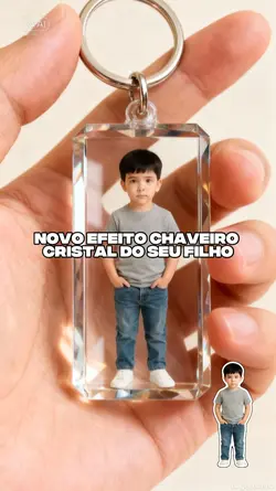 Chaveiro de Cristal 