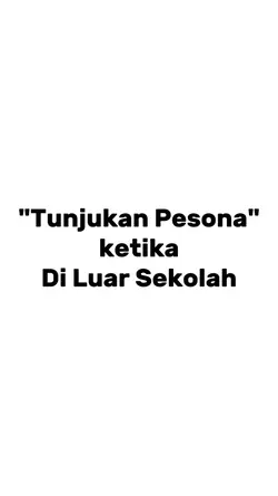 Di luar sekolah