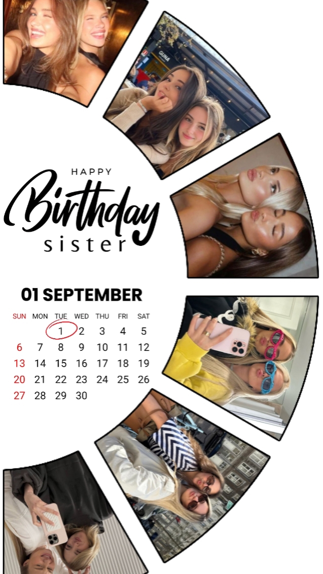 BDAY sister 1 Sep