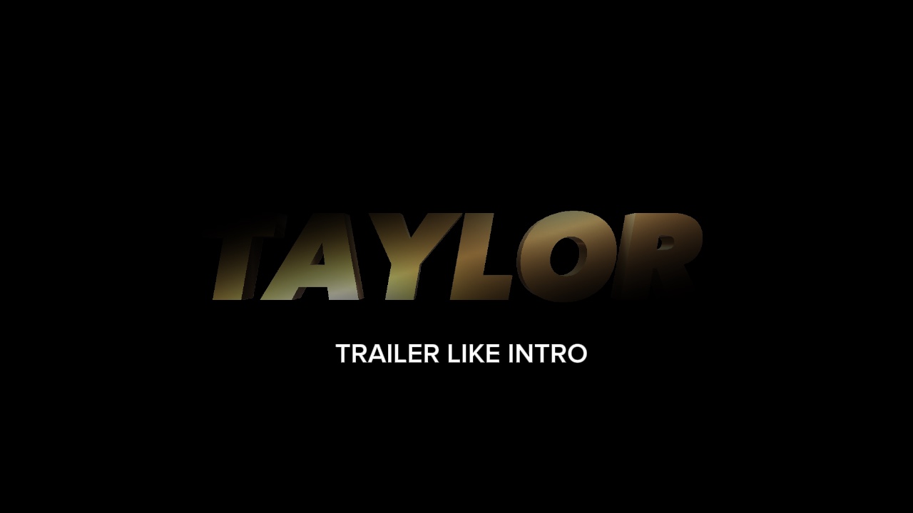 Introducción al tráiler de la película 