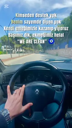 We are clean 🧿