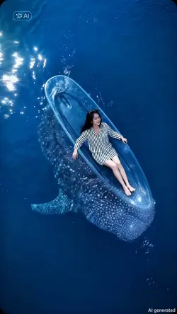 AI Foto Bersama Paus