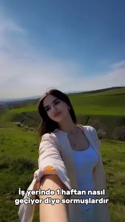 İş yerinde 1 hafta