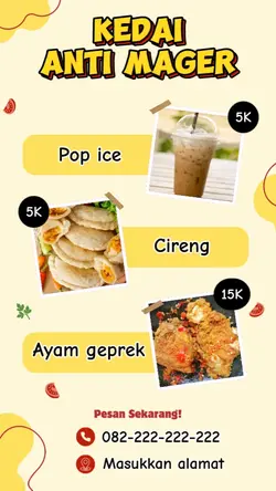 menu makanan