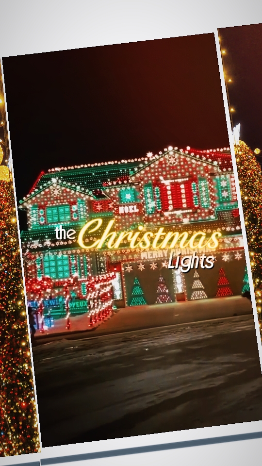 As luzes de natal