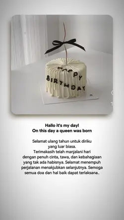 Selamat ulang tahun