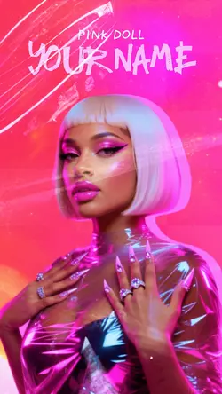 PINK DOLL PLASTIC