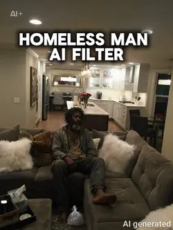 Homeless man