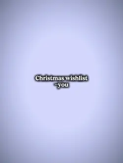 Christmas wishlist