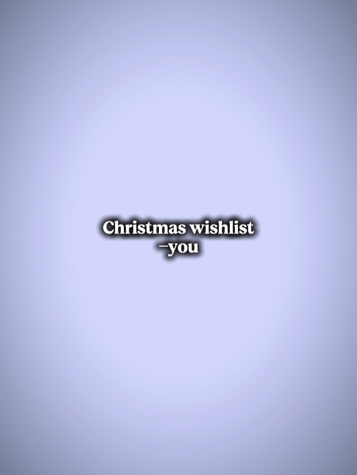 Lista de desejos de natal