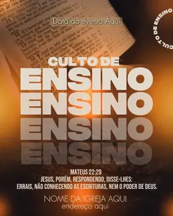 culto de ensino 