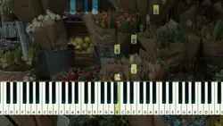 blue piano