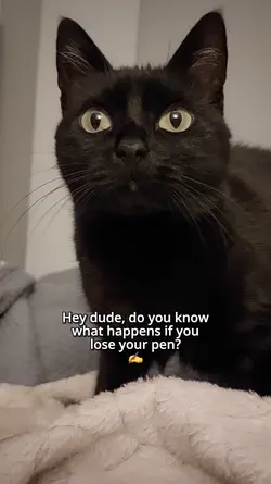 Don't lose your pen