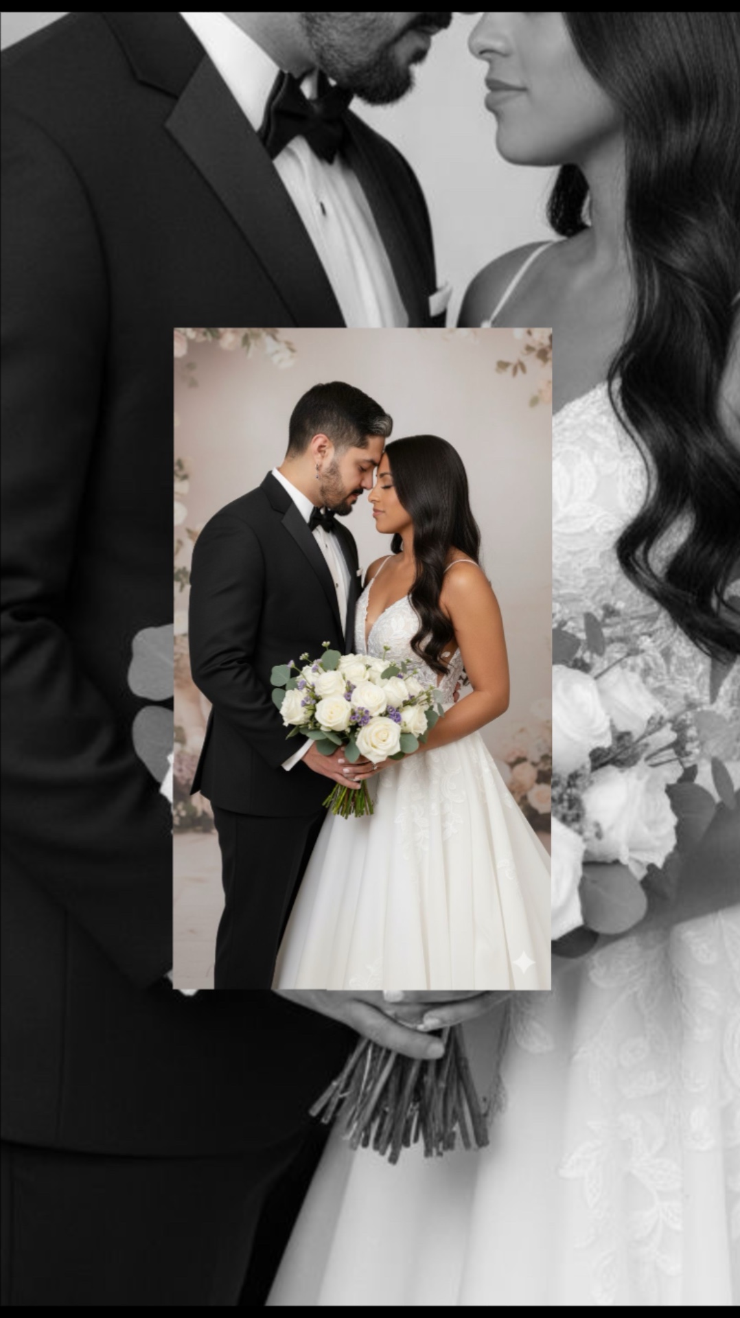 Me encantan las fotos de la boda 