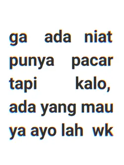 gaada niat punya pcr