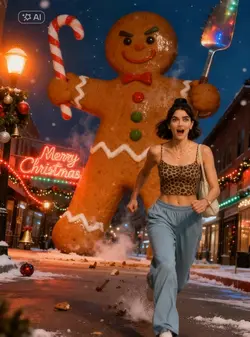 AI Gingerbread Chase