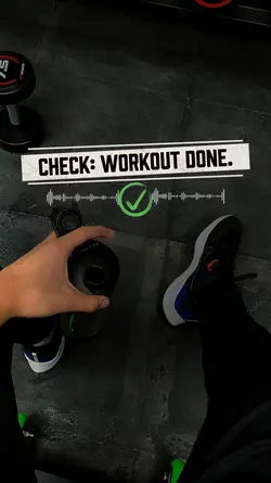 CHECK WORKOUT DONE