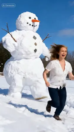 Snowman Chase