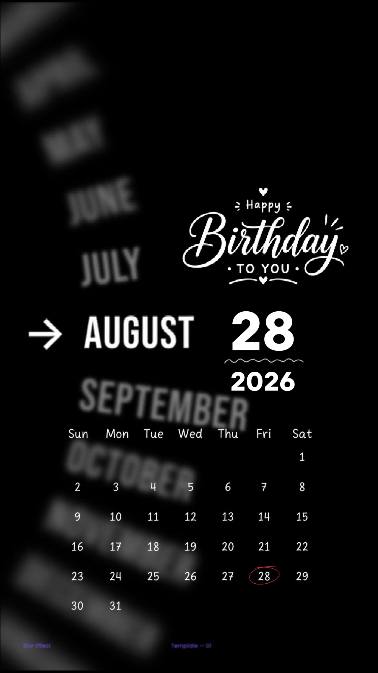 HBD 28 AĞUSTOS
