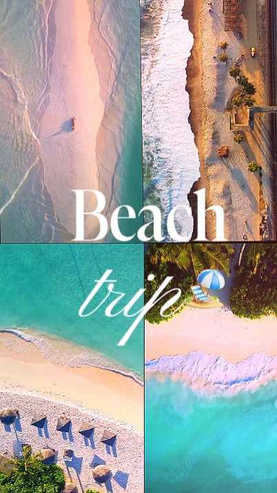 voyage à la plage 