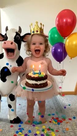 birthday cow ai