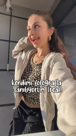 yüzümü göteriyorum