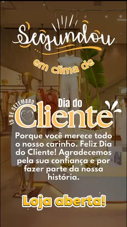 Dia do Cliente 15/09