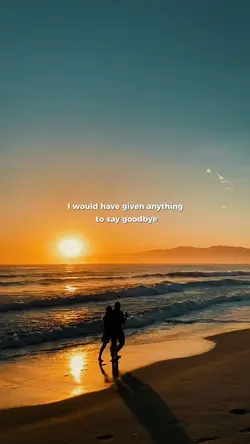 No to say goodbye