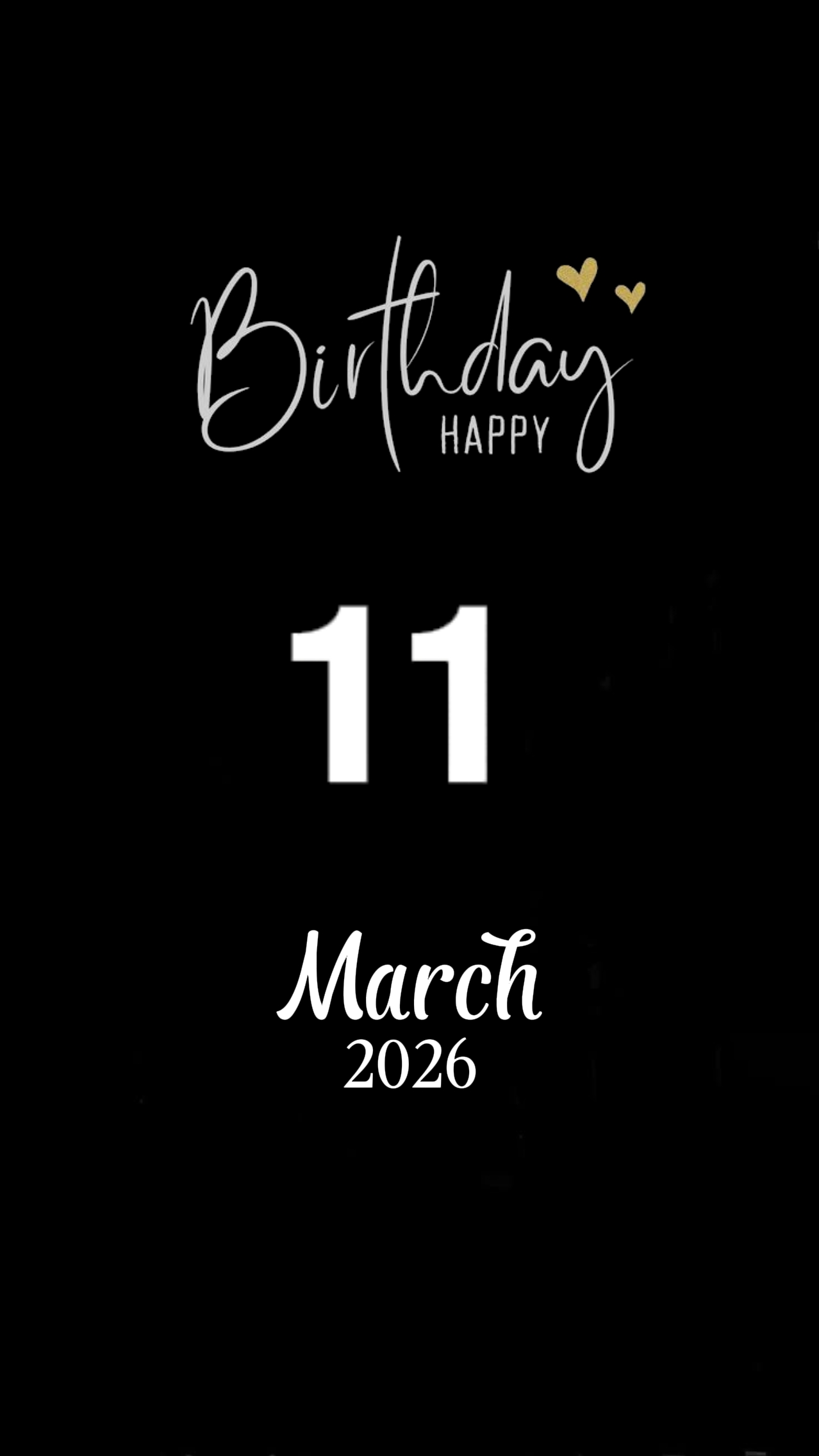 HBD 11 Mart