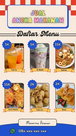 Story Jual Makanan