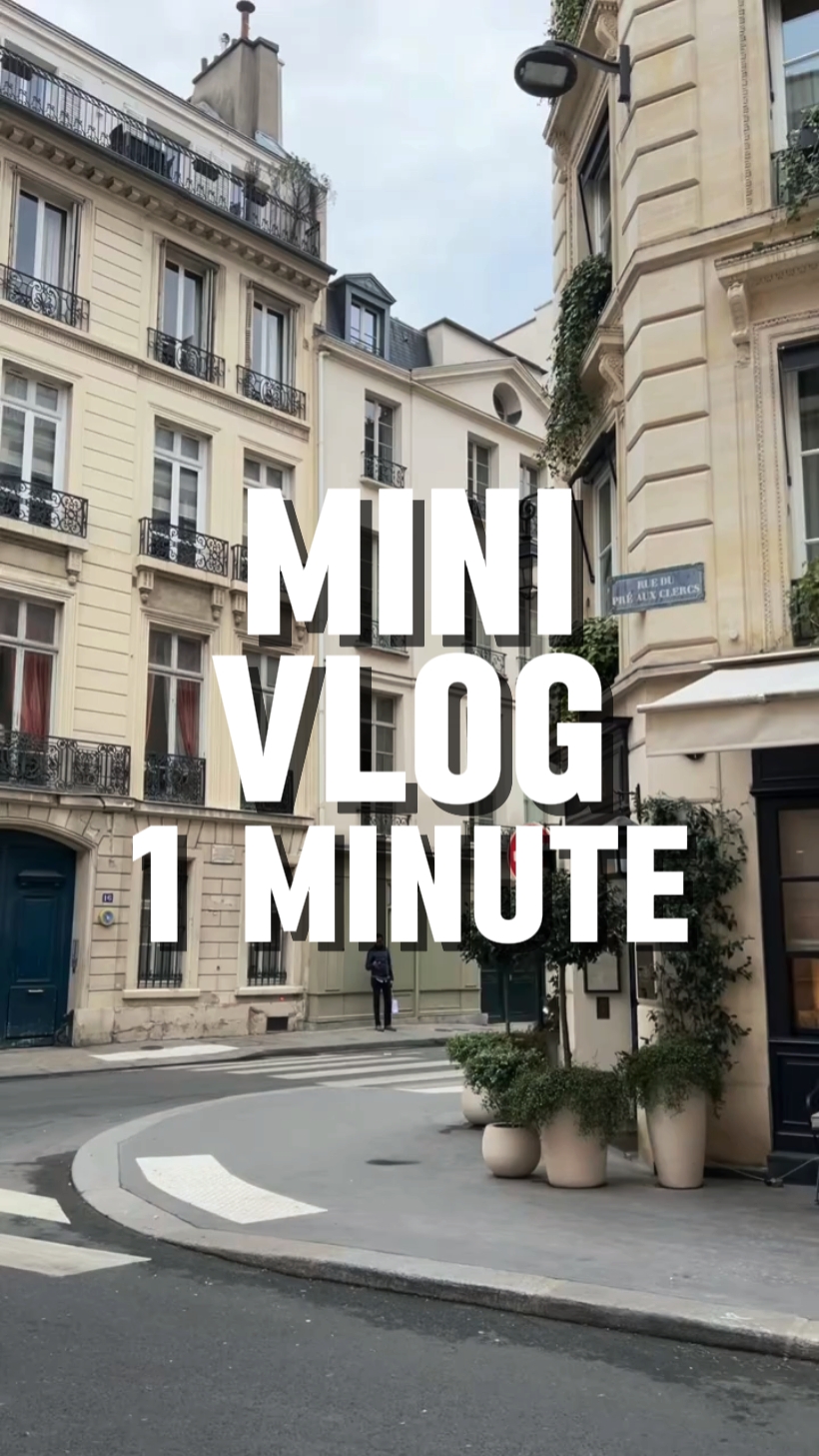 1 dakikalık vlog 