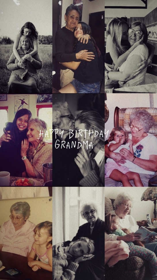 Joyeux anniversaire grand-mère