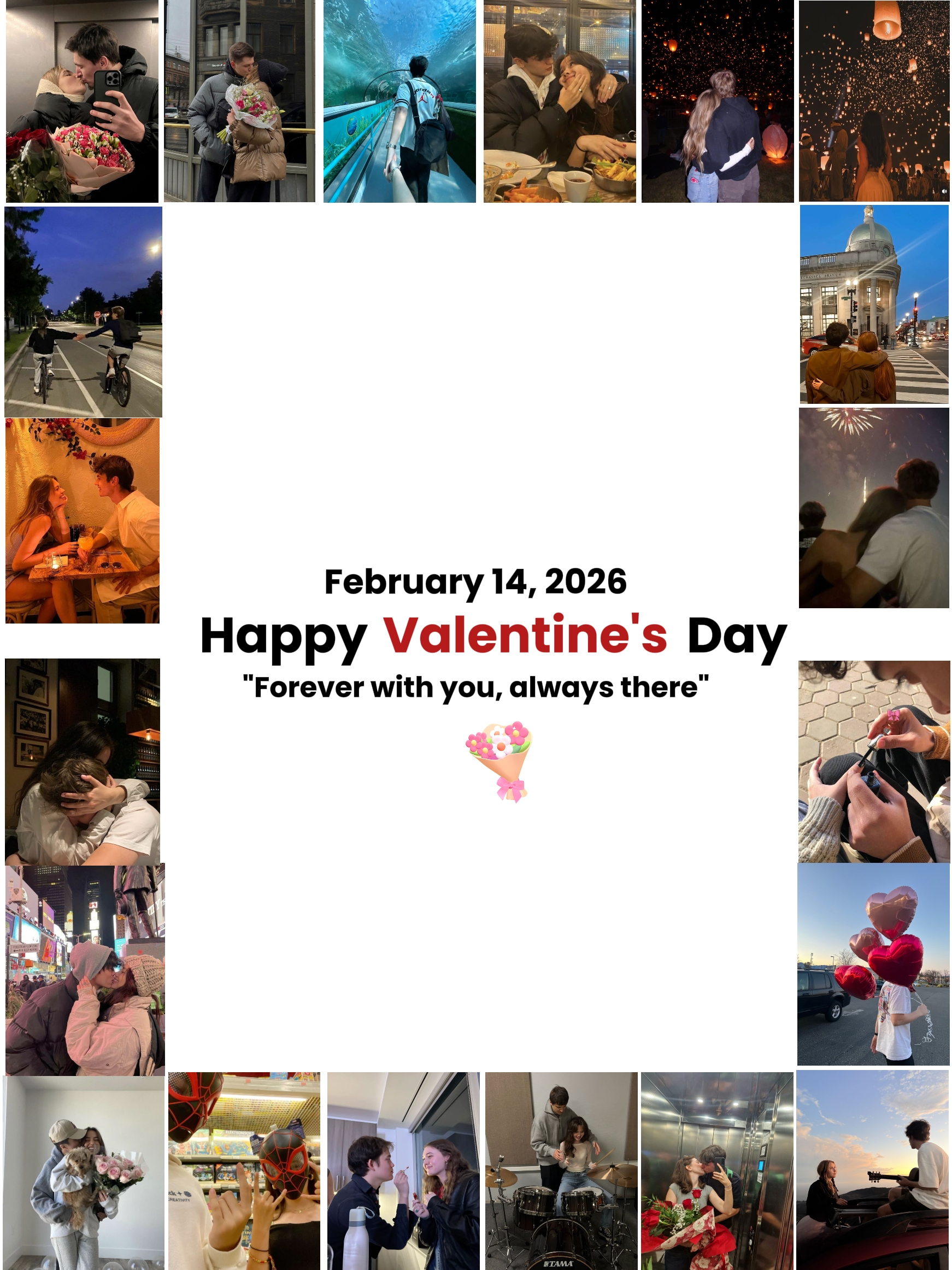 Feliz día de San Valentín
