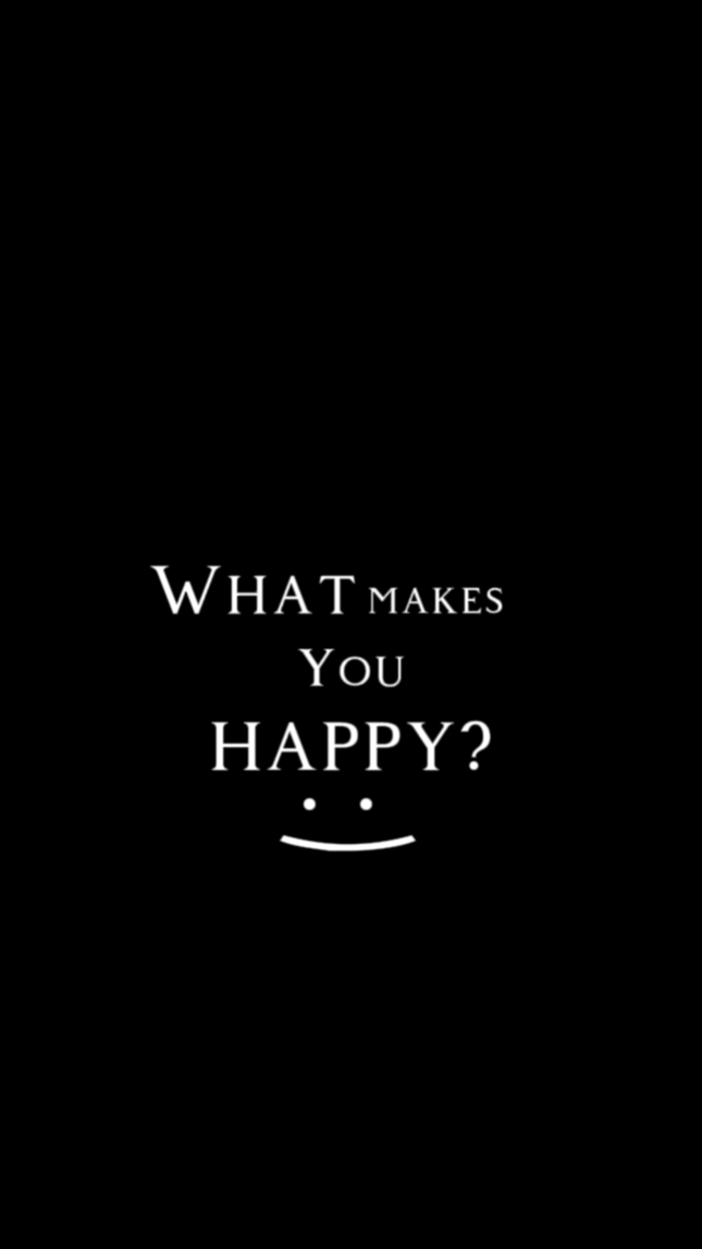 ¿Qué Te Hace Feliz?