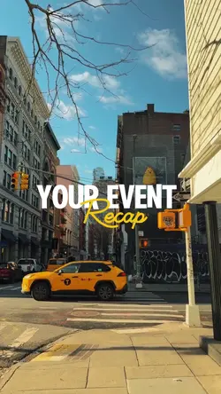 your event recap